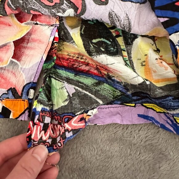 Vintage Jams World Sheath Dress Hawaiian Size 7 Sleeveless Tropical - Picture 4 of 8